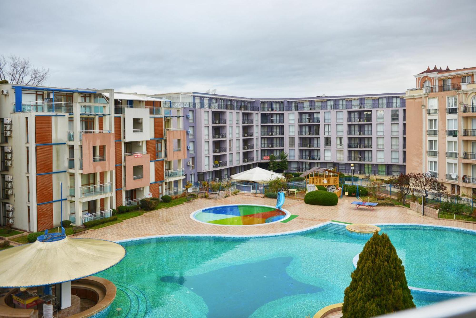 Sun City I Apartments Sunny Beach Exterior photo