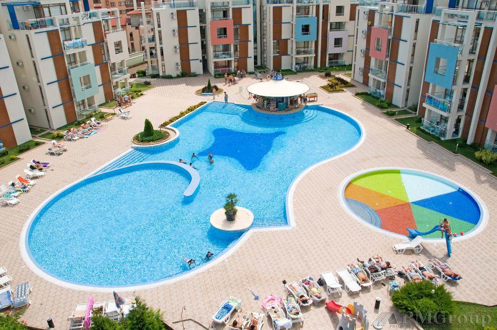 Sun City I Apartments Sunny Beach Exterior photo